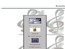 Tablet Screenshot of kleescott.com